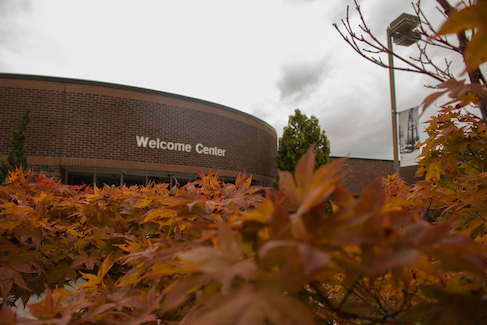 Photo of Randolph Community College's Archdale Center in the fall.