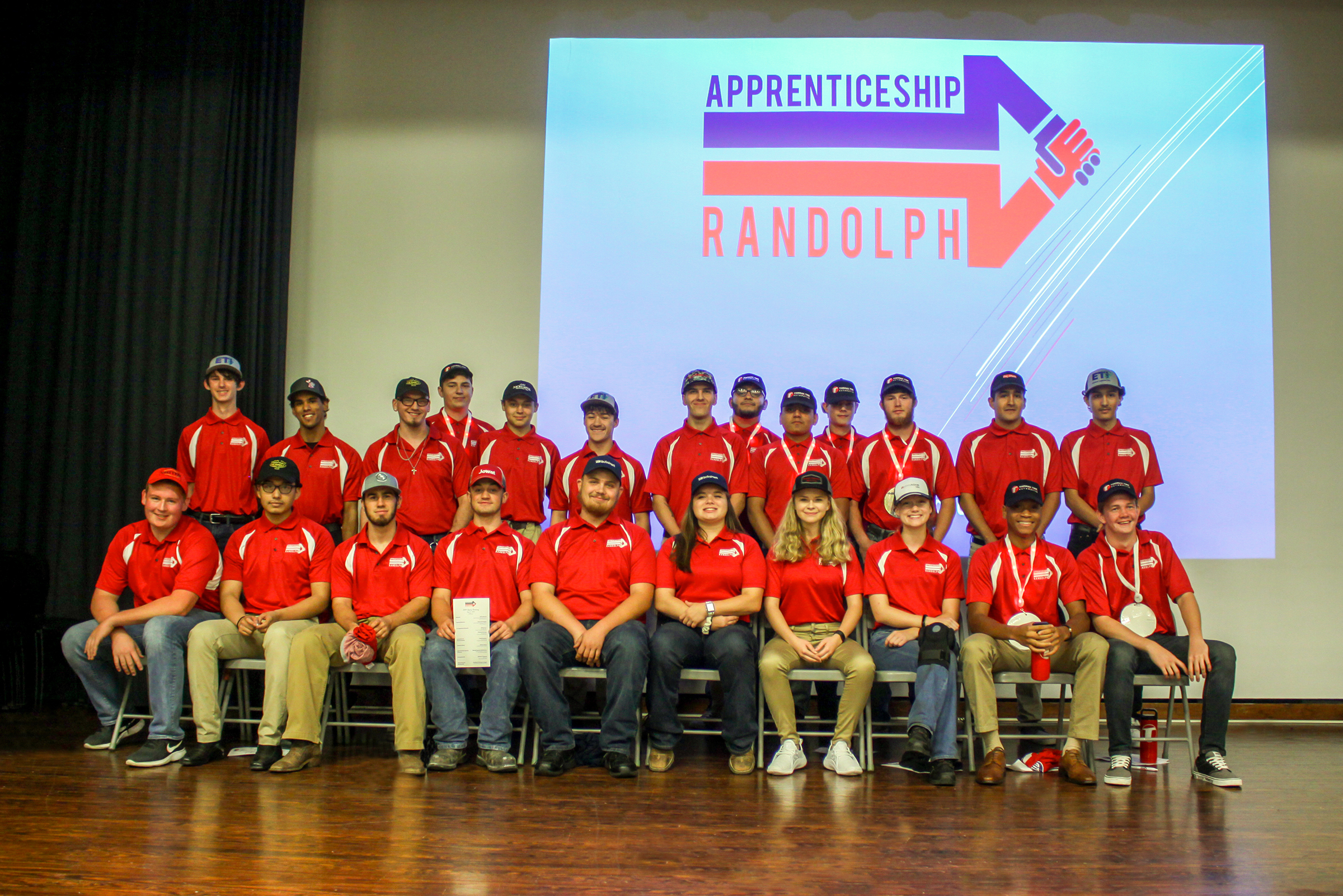 An even larger group of apprentices signed Aug. 8 as a part of Apprenticeship Randolph's annual Singing Ceremony at RCC. It included the first-ever female apprentices and the first set of Automotive Systems Technology apprentices.