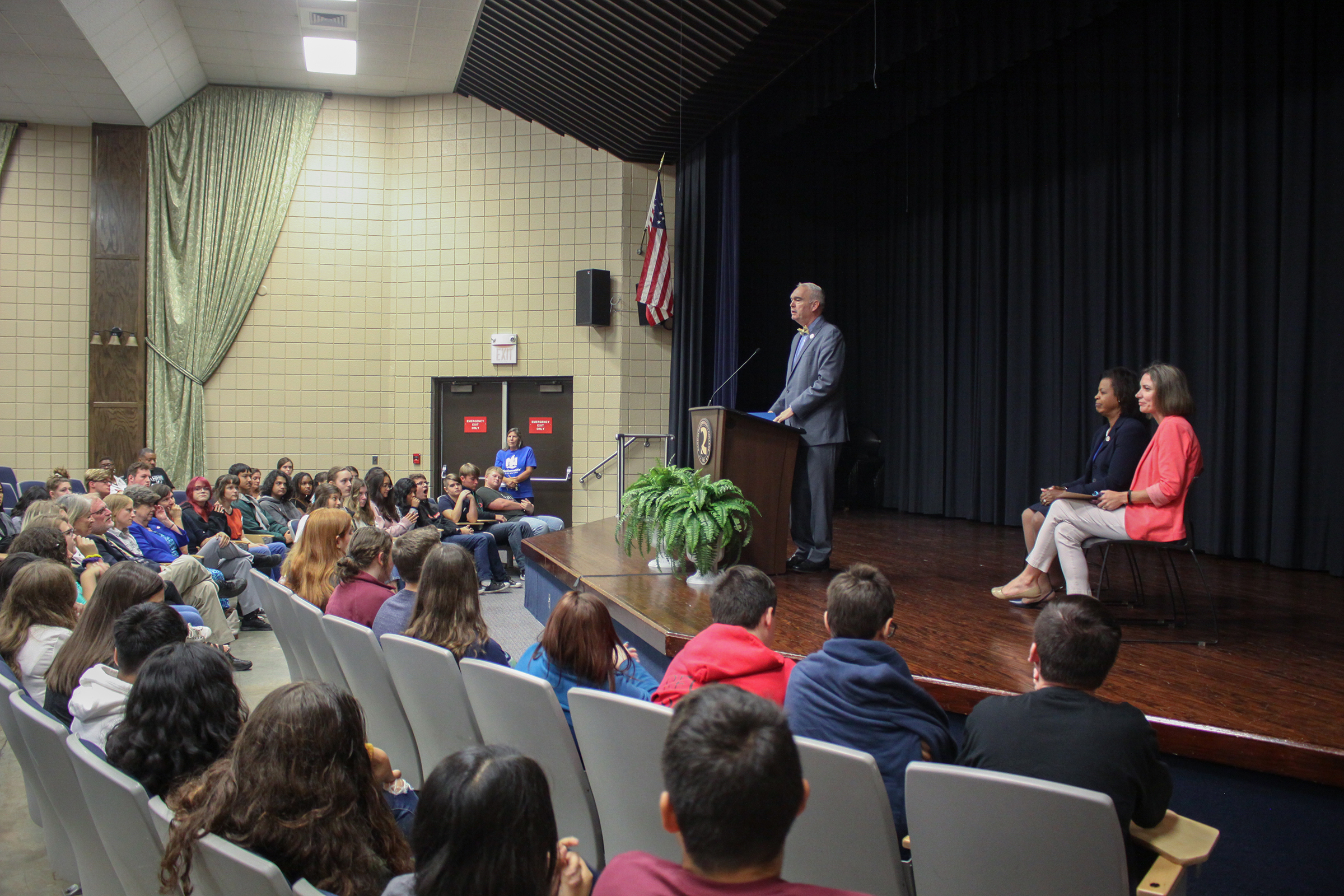 Dr. Shackleford Addressing Audience