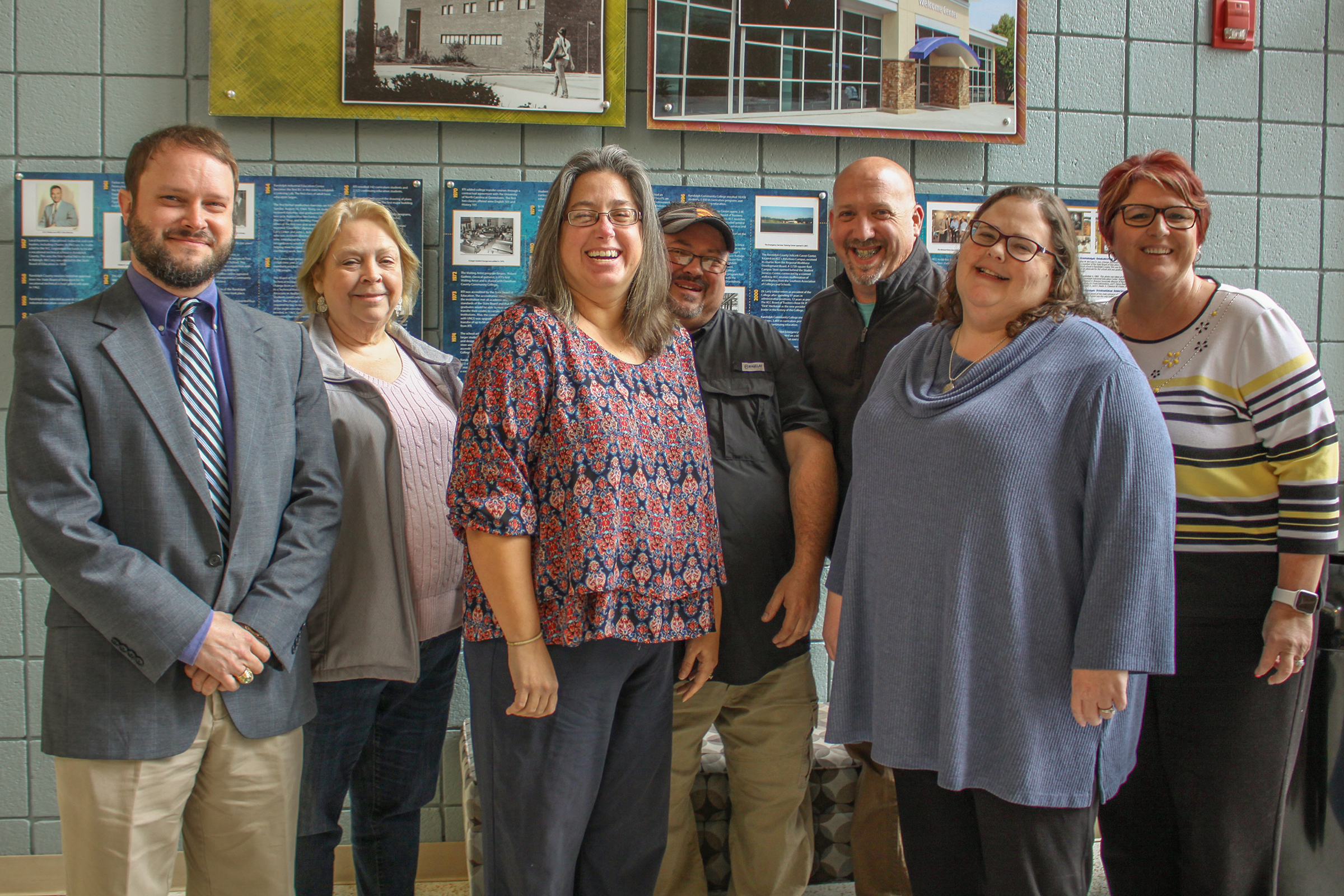 Group photo of 15 year honorees