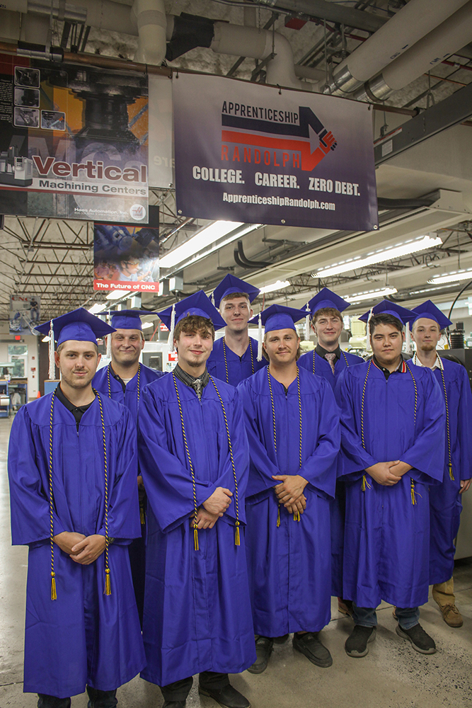 Group of Apprenticeship Randolph Graduates
