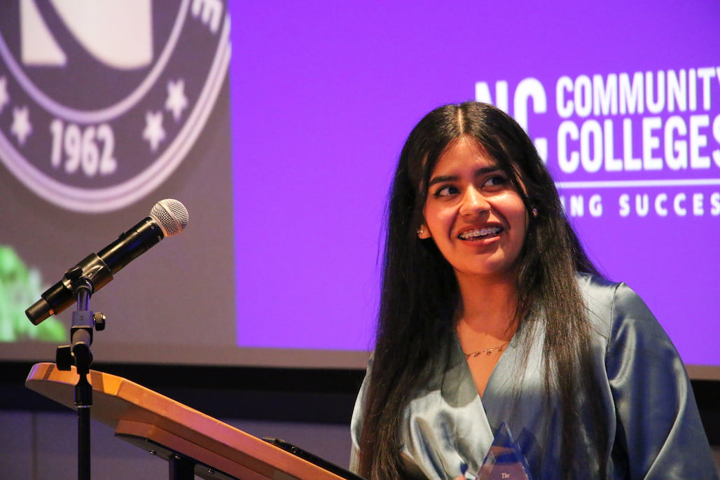 Photo of a woman speaking.