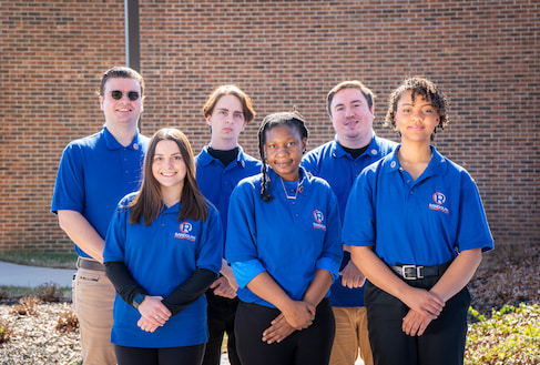 A group of Randolph Community College SGA students and advisors