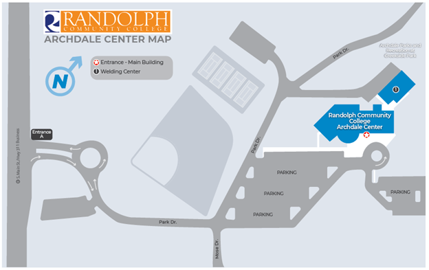 Archdale Center Map